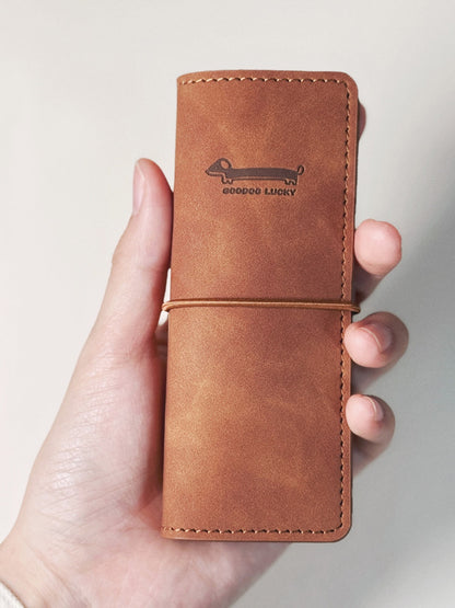 Lucky the Dachshund Mini Binder Notebook– M2.5 Pocket Cutie Journal