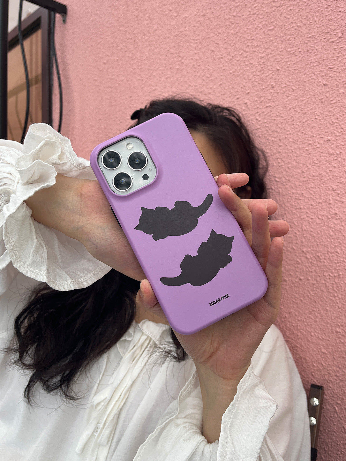 Meow Double Layer Film Shell Phone Case