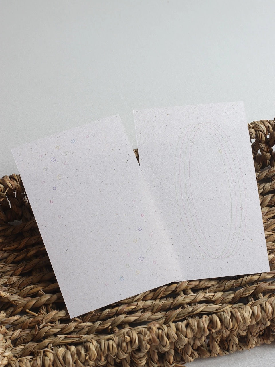 Minimalist Star M5 Notepaper/M5 Refill Pages – 8 Sheets