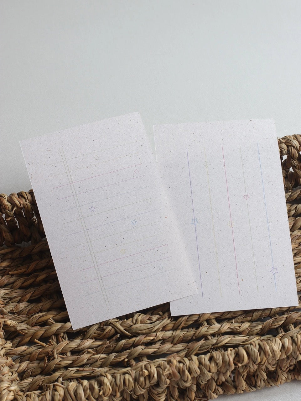 Minimalist Star M5 Notepaper/M5 Refill Pages – 8 Sheets