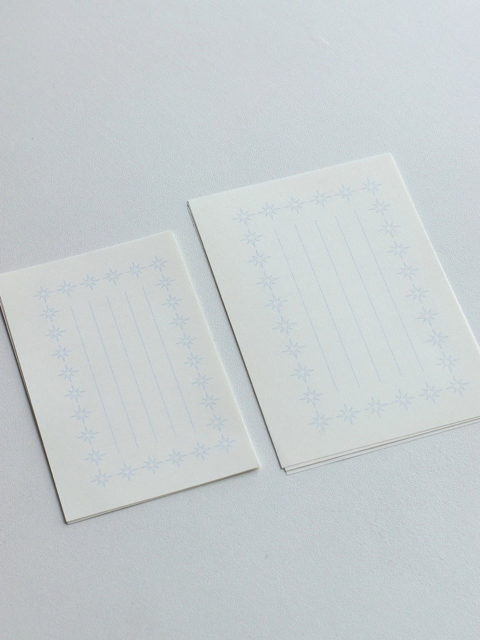 Star & Snowflake M5/A7 Notepaper/Refill Pages – 8 Sheets