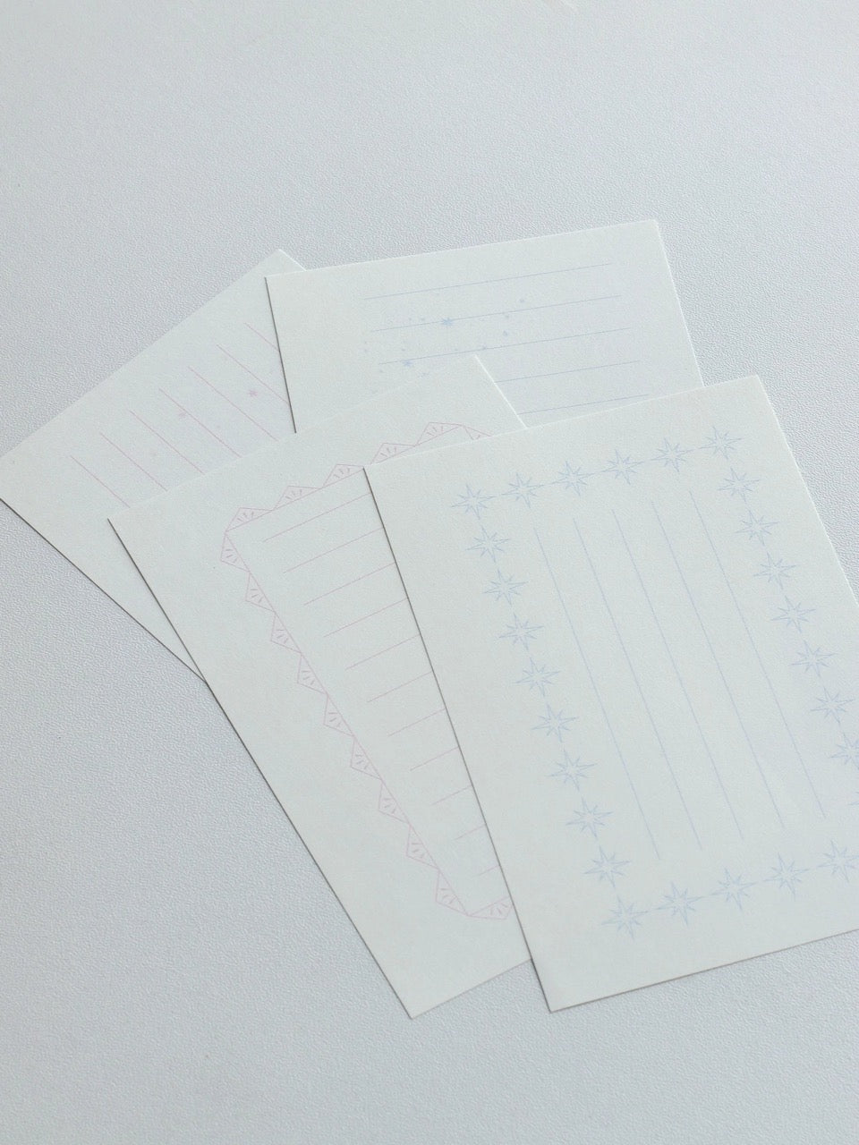 Star & Snowflake M5/A7 Notepaper/Refill Pages – 8 Sheets