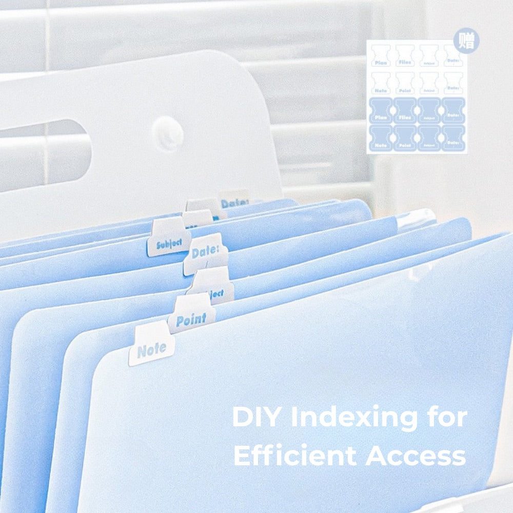 NOUS A4 Accordion File Folder