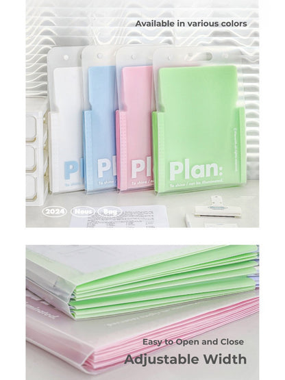 NOUS A4 Accordion File Folder