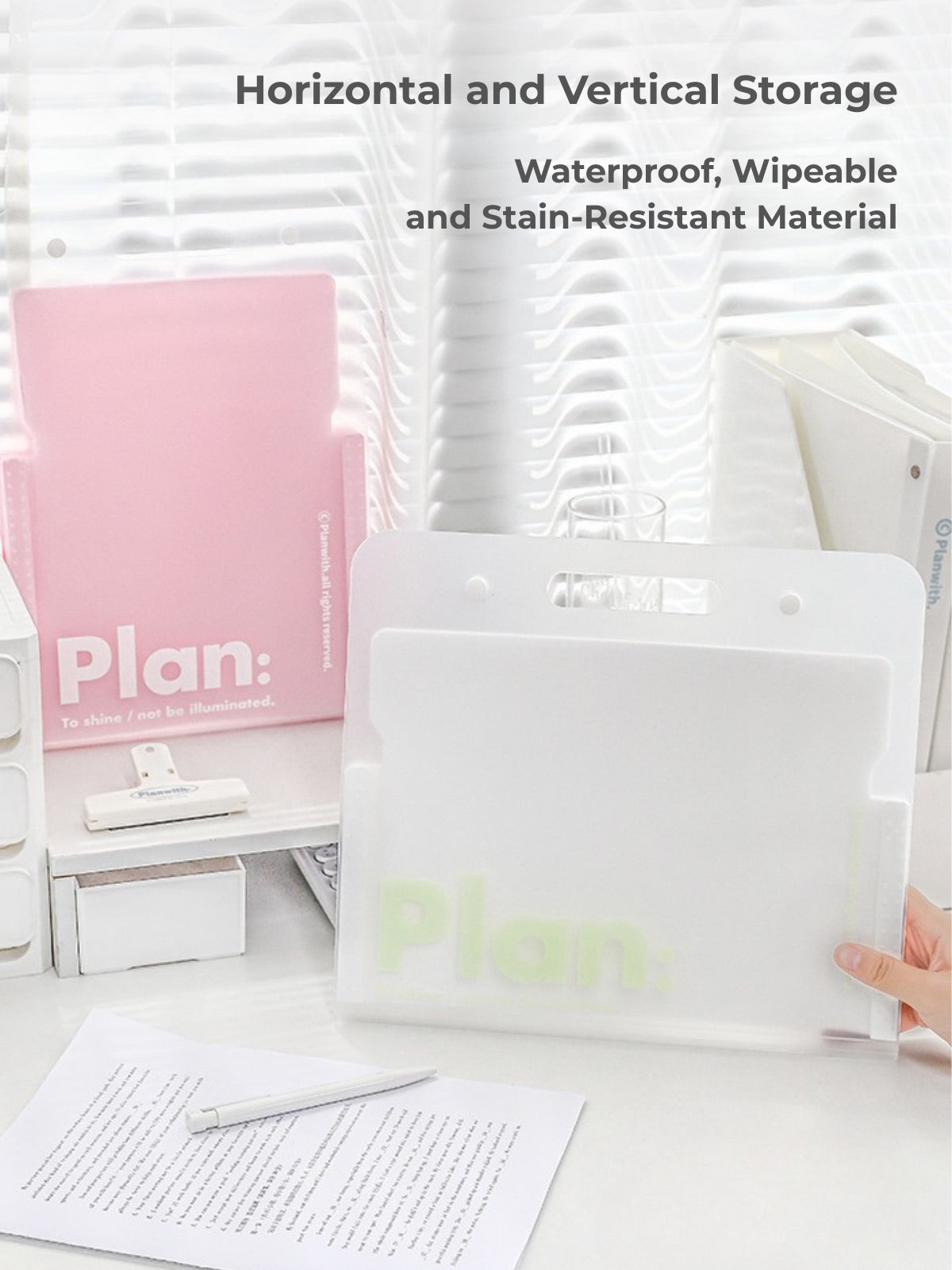 NOUS A4 Accordion File Folder