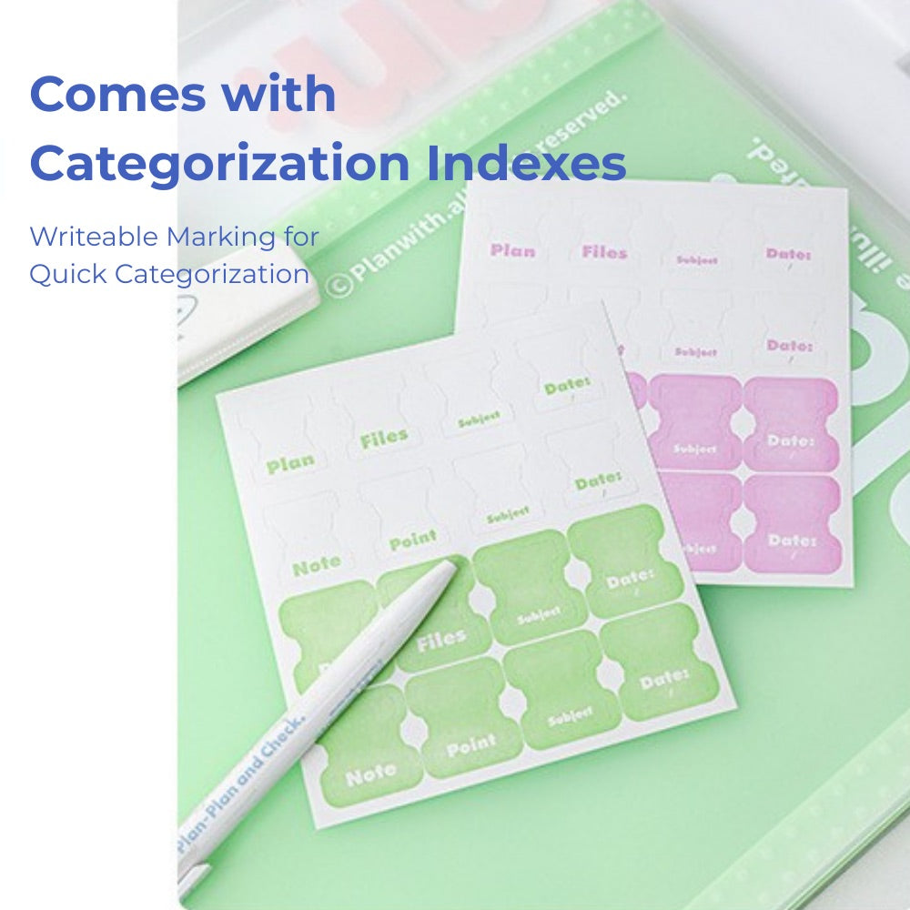 NOUS A4 Accordion File Folder