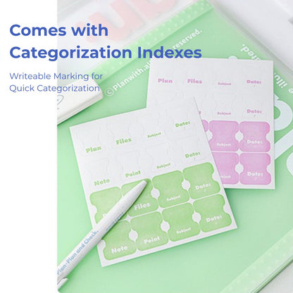 NOUS A4 Accordion File Folder