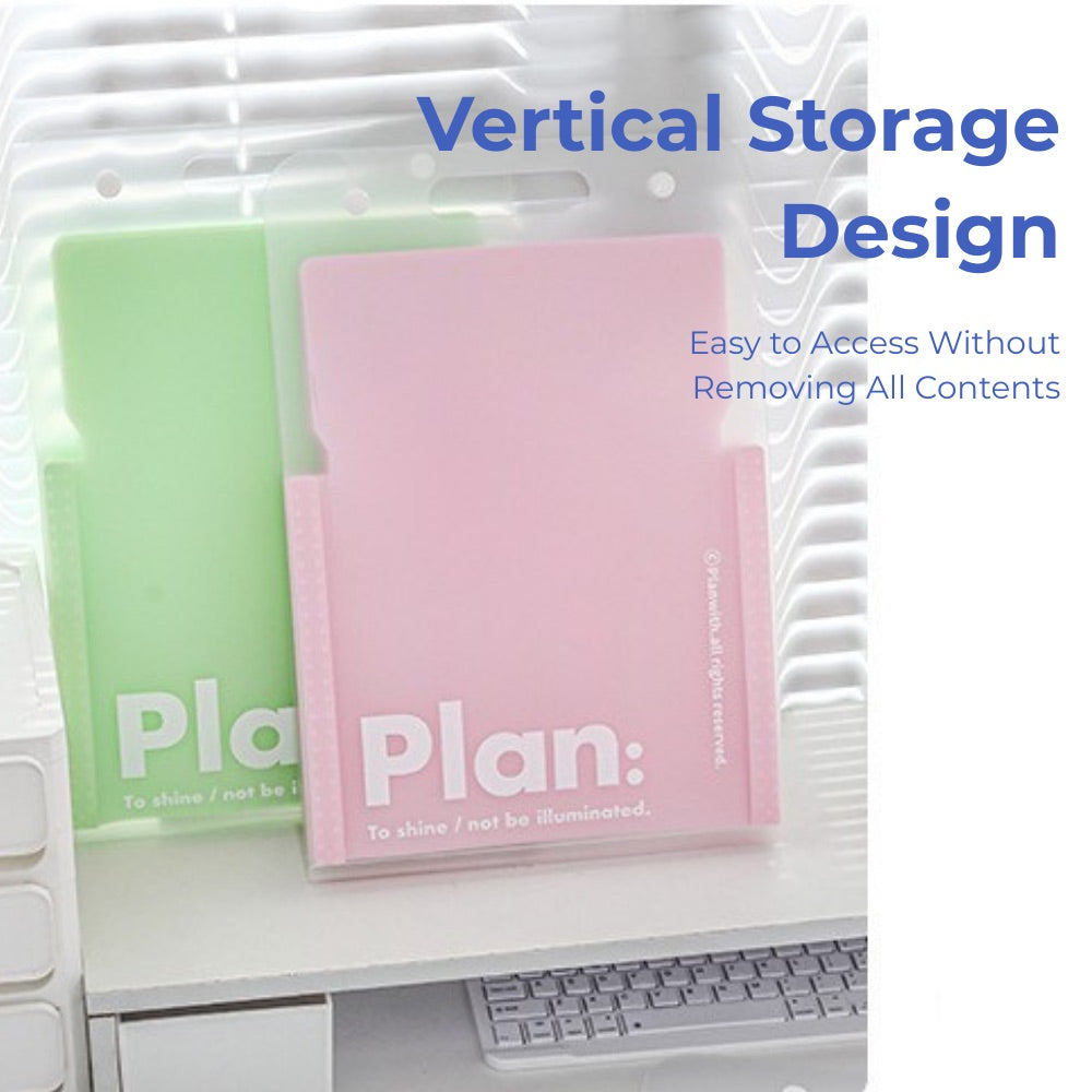 NOUS A4 Accordion File Folder