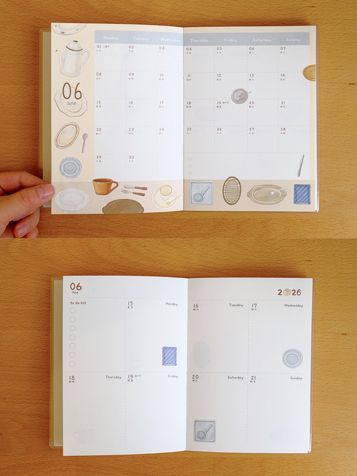 Original 2026 Beautiful Life B6 Illustrated Planner