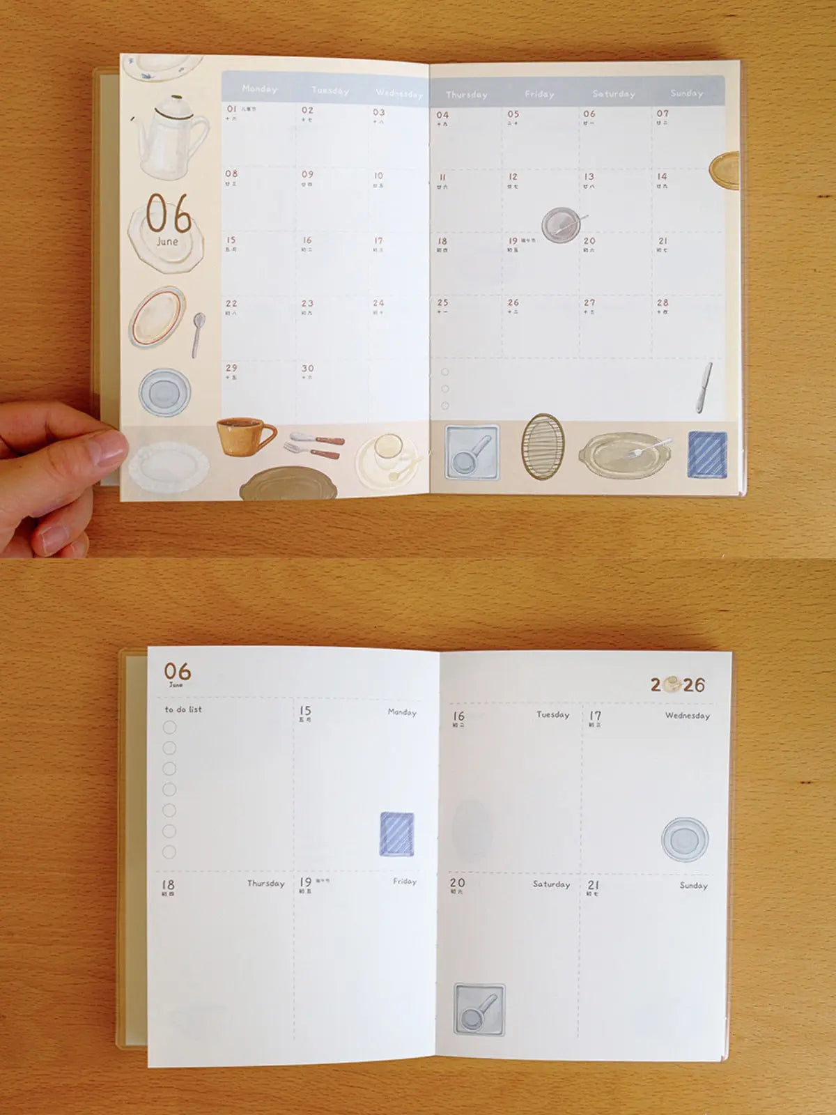 Original 2026 Beautiful Life B6 Illustrated Planner ChicChoi