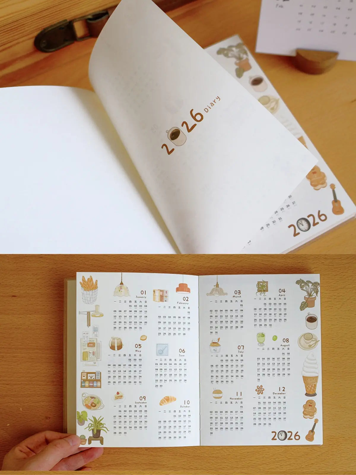 Original 2026 Beautiful Life B6 Illustrated Planner ChicChoi