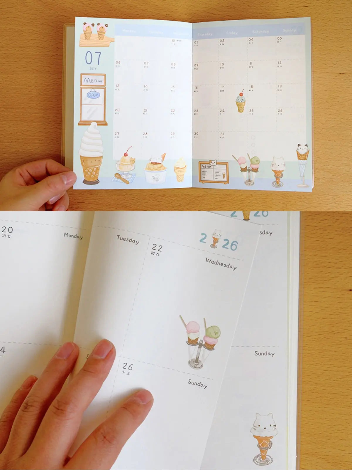 Original 2026 Beautiful Life B6 Illustrated Planner ChicChoi