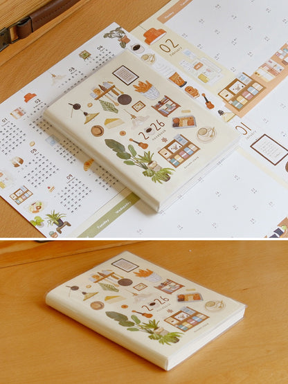 Original 2026 Beautiful Life B6 Illustrated Planner