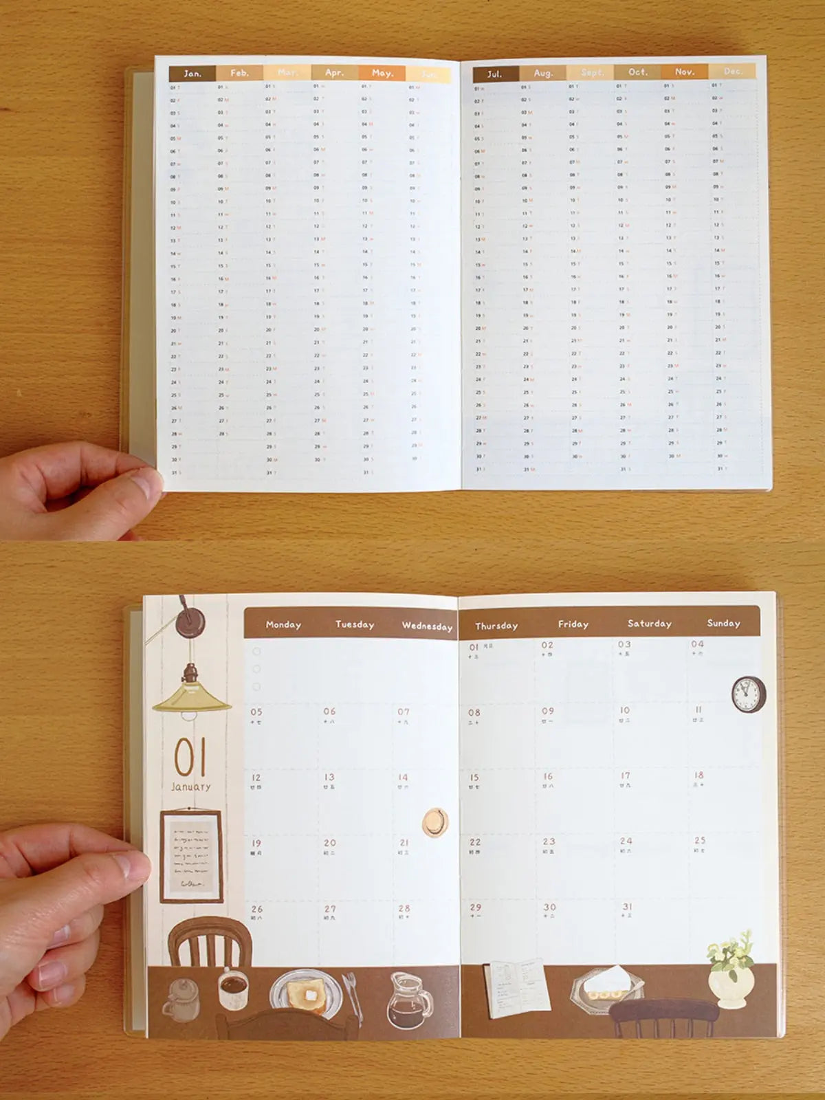 Original 2026 Beautiful Life B6 Illustrated Planner ChicChoi
