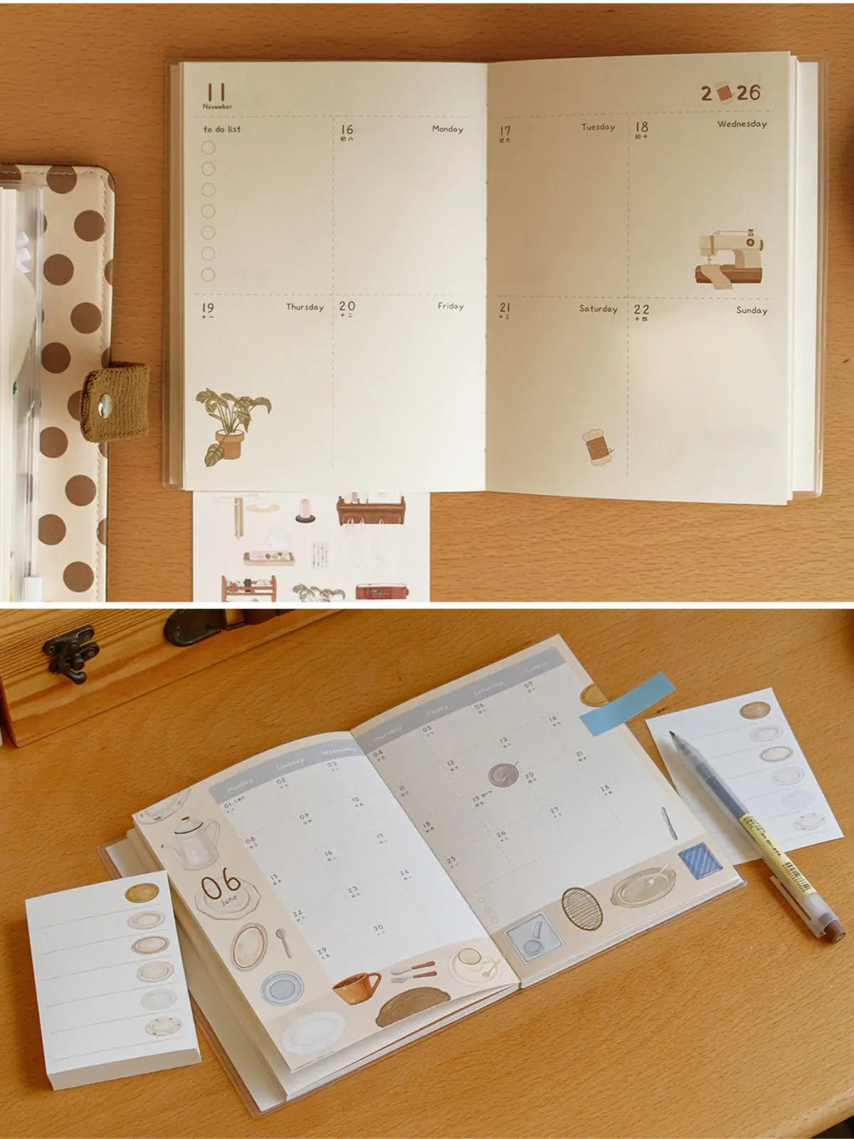 Original 2026 Beautiful Life B6 Illustrated Planner ChicChoi