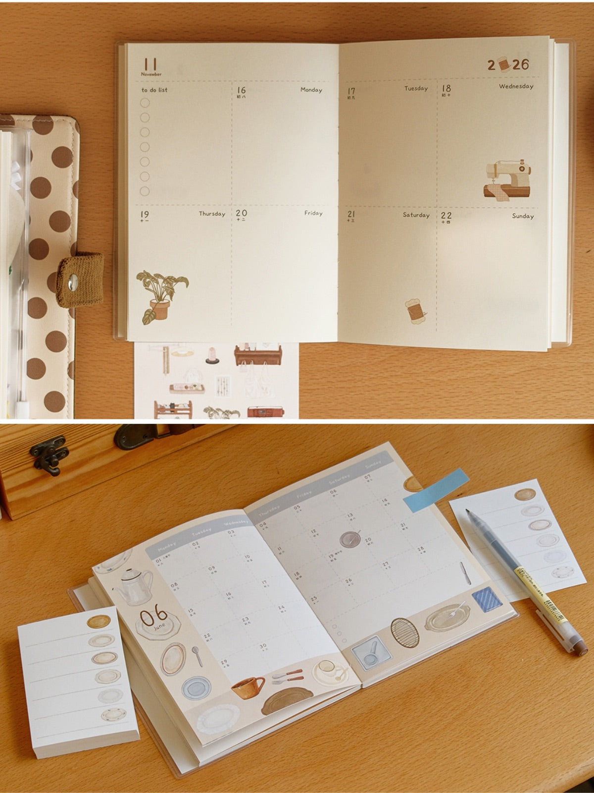 Original 2026 Beautiful Life B6 Illustrated Planner