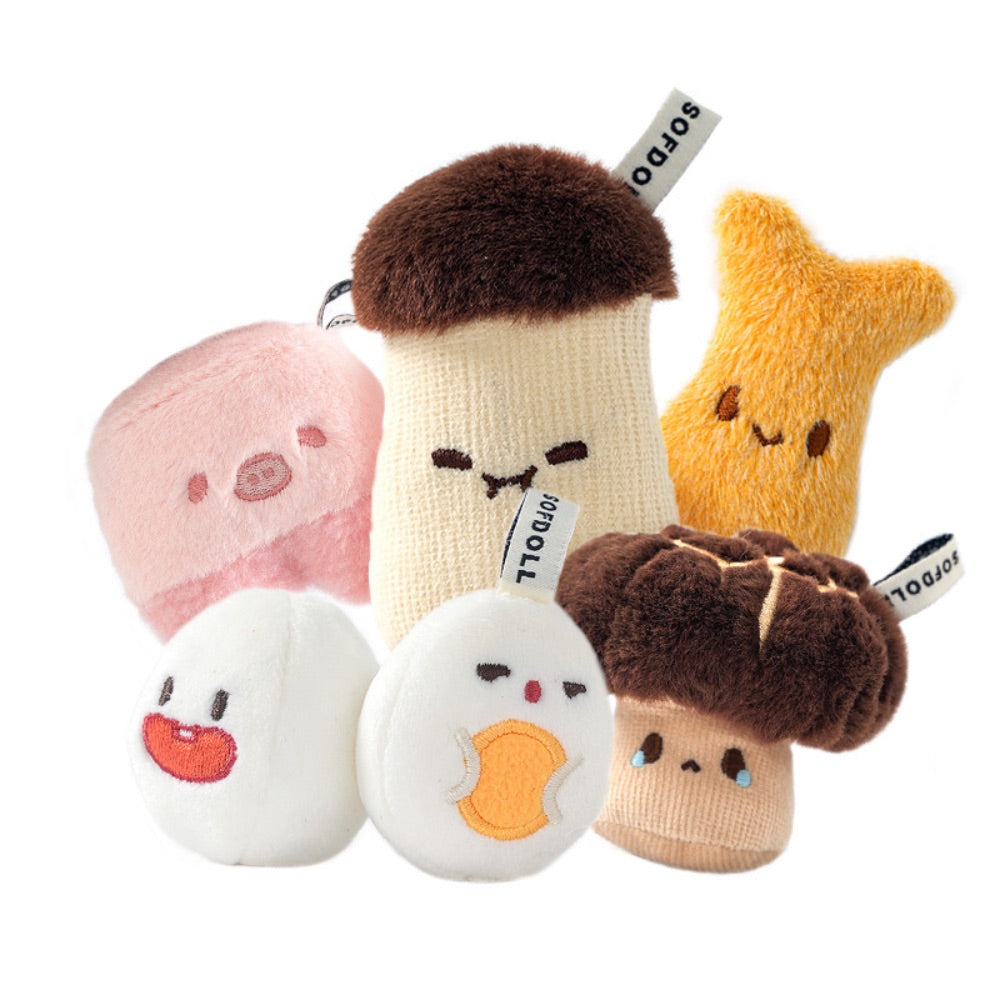Original Fo Tiao Qiang Plush Charm Set