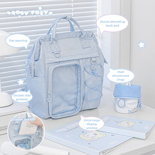 Paracosm Large Capacity Square Backpack