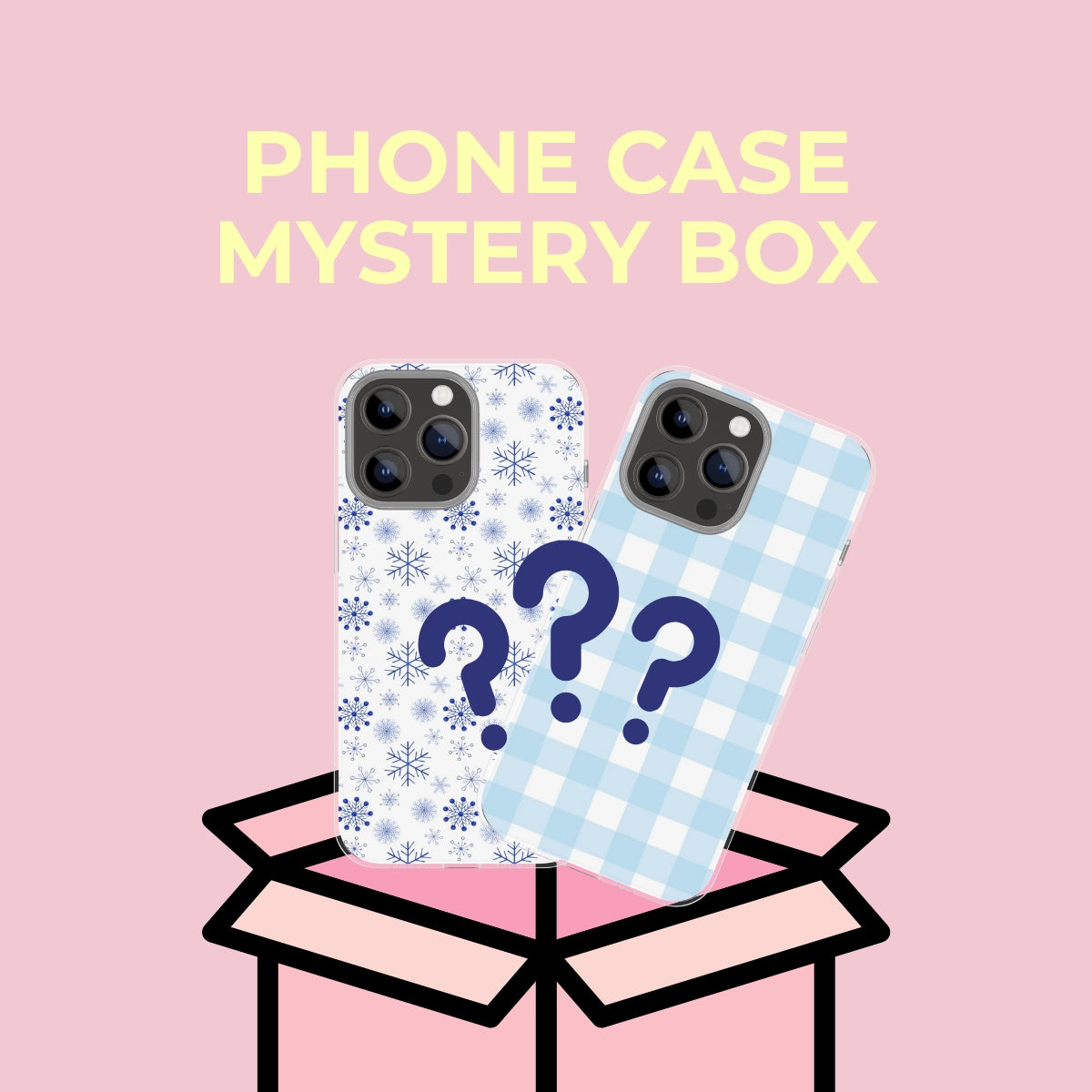 Phone Case Mystery Box - 2 in 1 Surprise