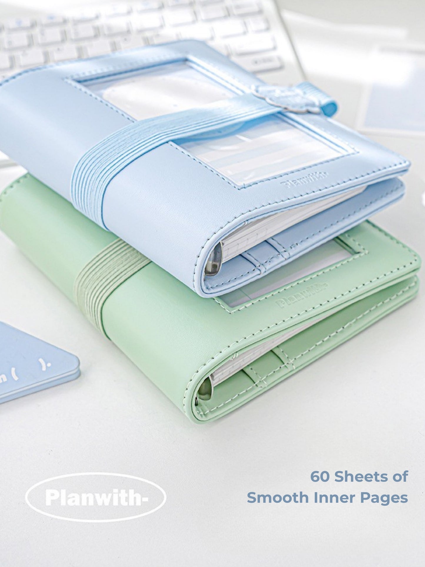 PlanPlan A7 Leather Ita Window Notebook