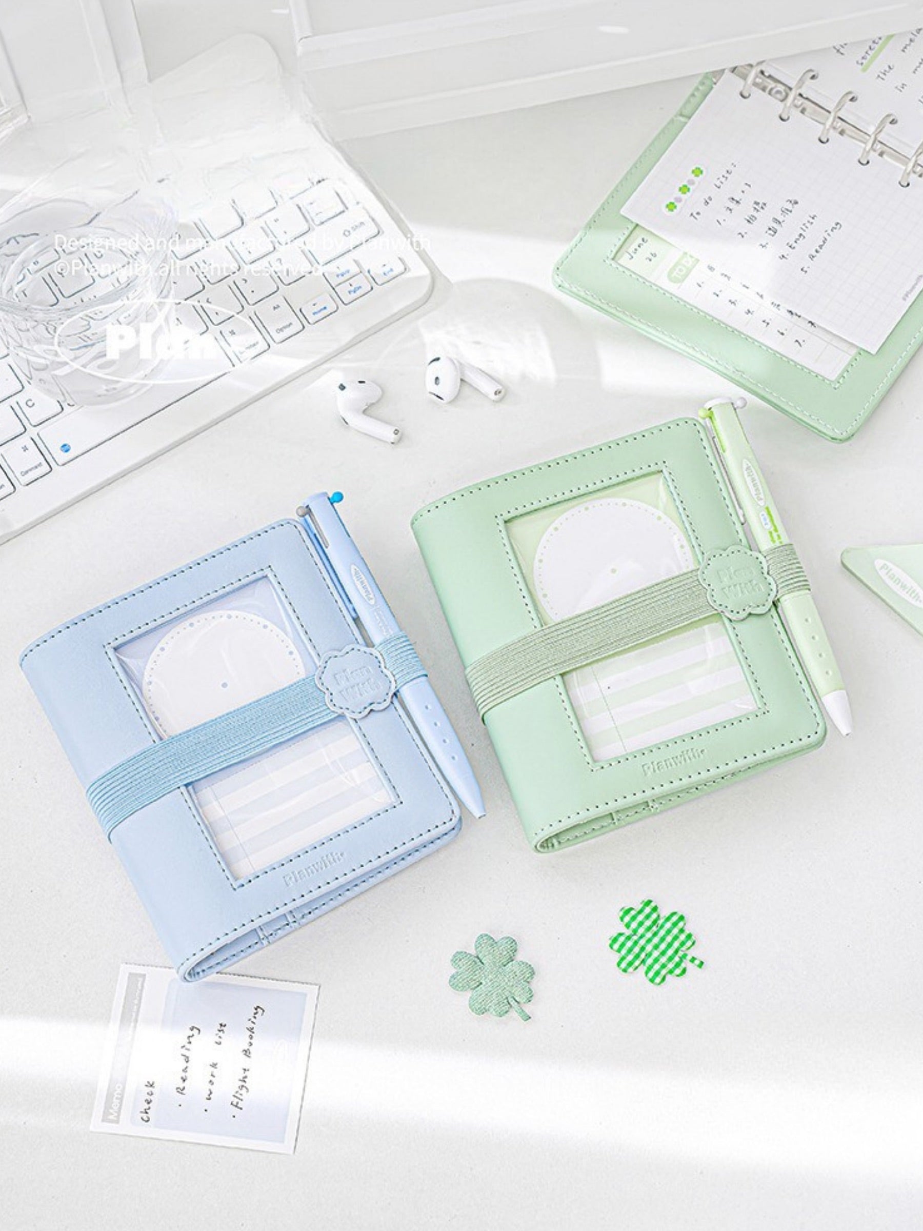 PlanPlan A7 Leather Ita Window Notebook