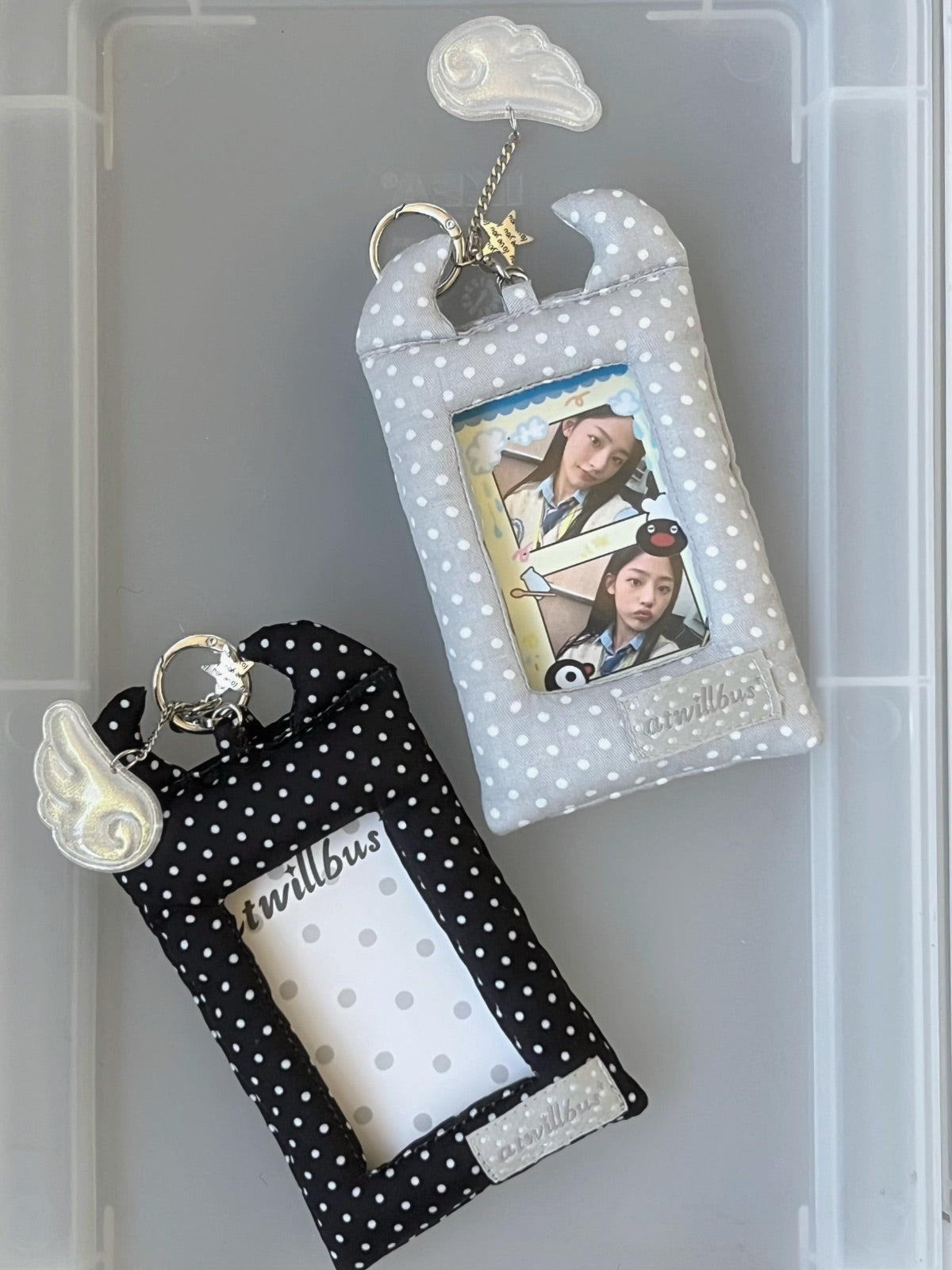 Polka Dot Ear Series Card Holder