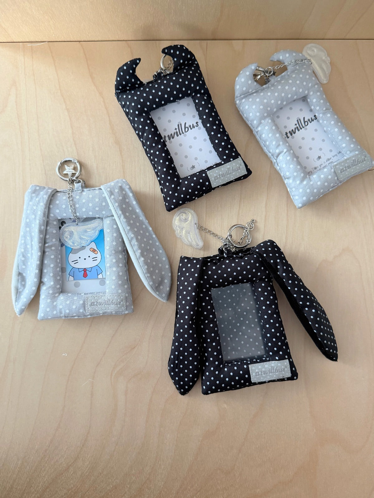 Polka Dot Ear Series Card Holder