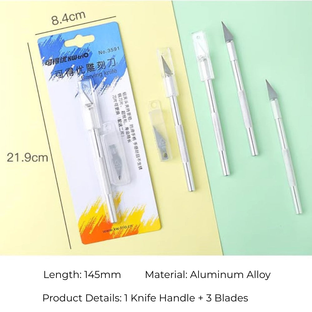 Precision Craft Knife – for Washi Tape, Paper, Leather & DIY Projects