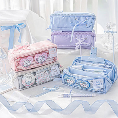 Prism Ballet Ribbon Pencil Pouch – Sparkly Ita-Style Storage Bag