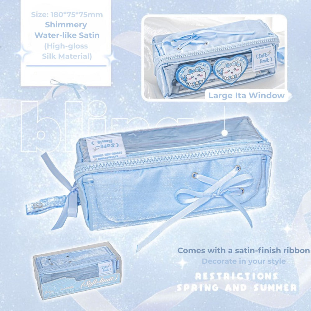 Prism Ballet Ribbon Pencil Pouch – Sparkly Ita-Style Storage Bag