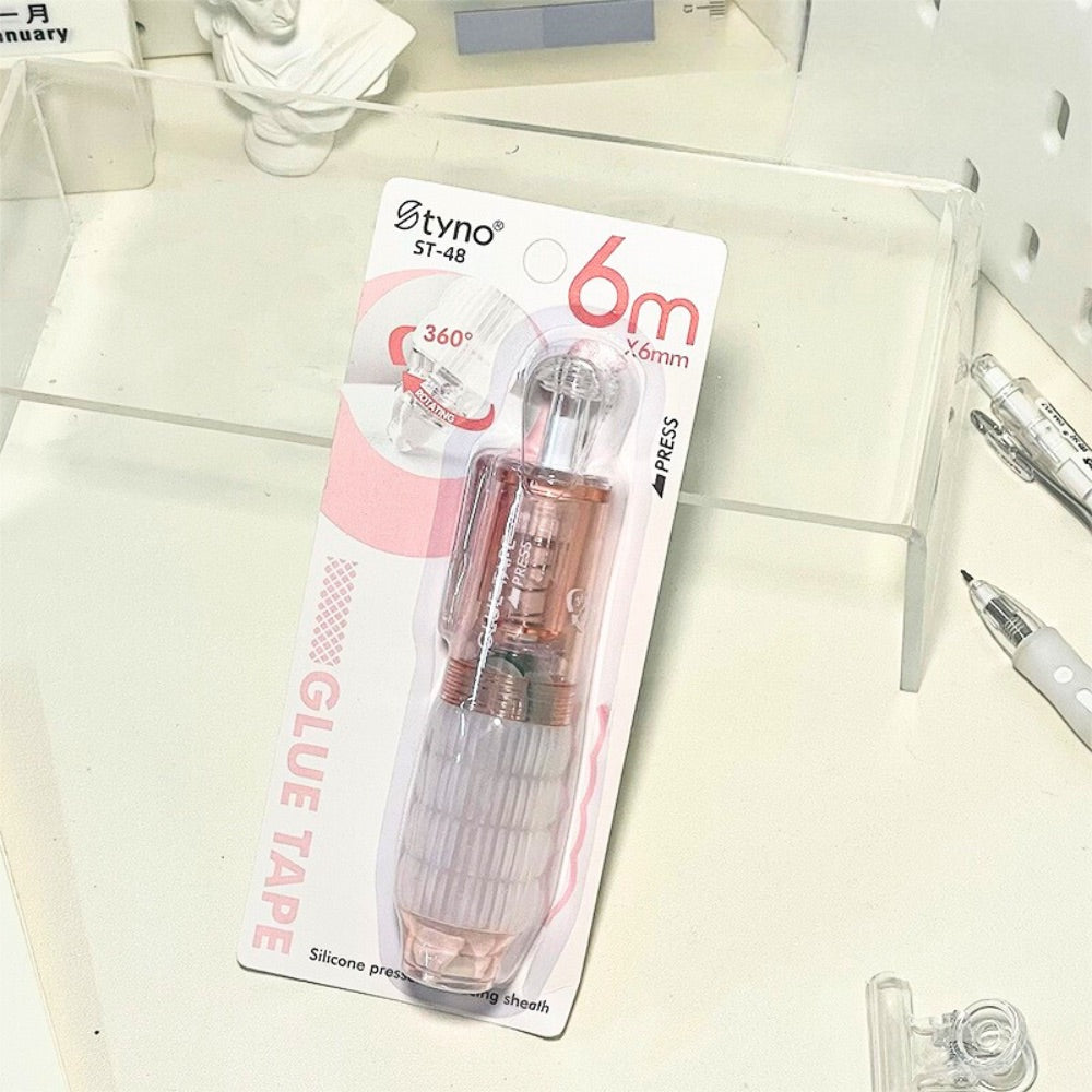 Retractable Dot Glue Pen – Erasable Adhesive Tape Roller