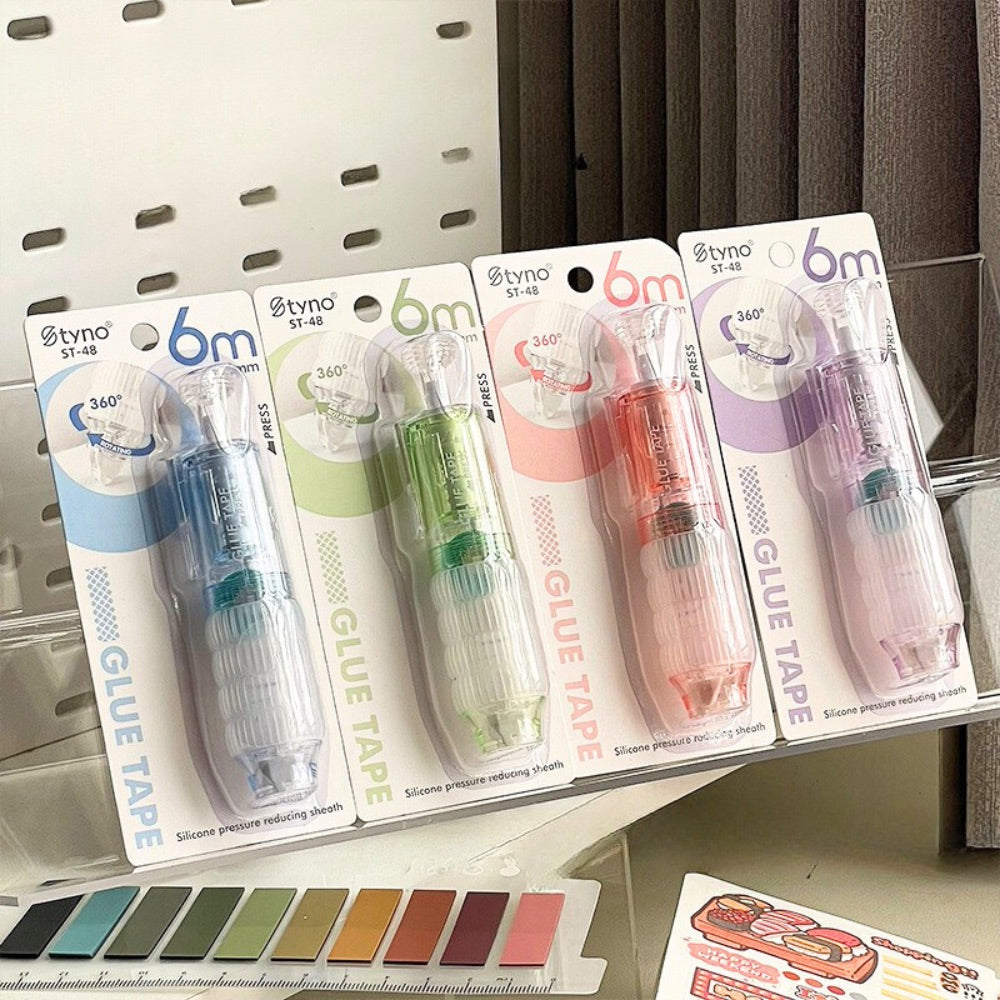 Retractable Dot Glue Pen – Erasable Adhesive Tape Roller