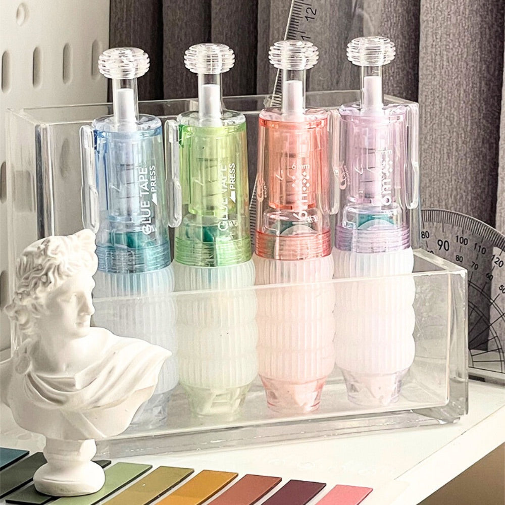 Retractable Dot Glue Pen – Erasable Adhesive Tape Roller