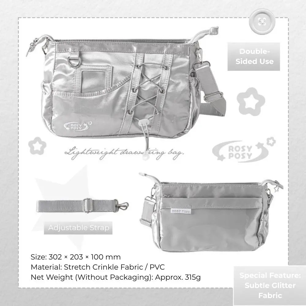 Rosytime K Pop Ita Crossbody Bag – Fan Support Essentials