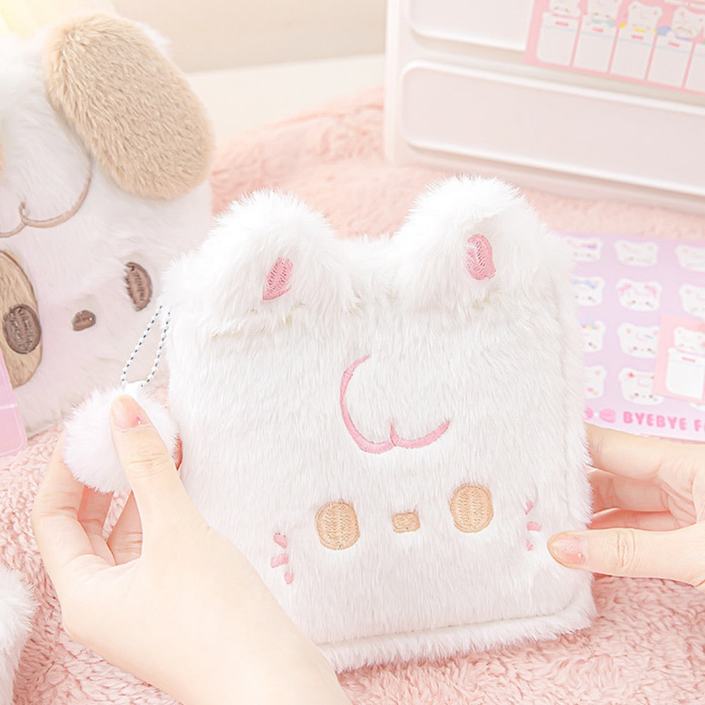 SnugglePals Plush Notebook – Cute Kittens & Puppies Edition