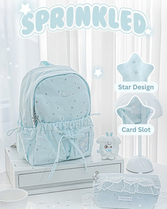 Star Accent Lightweight Daypack for School & Commute