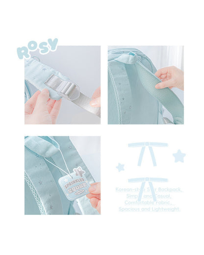 Star Accent Lightweight Daypack for School & Commute