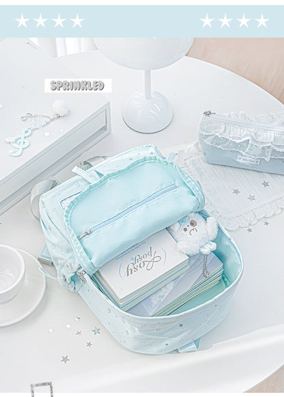 Star Accent Lightweight Daypack for School & Commute