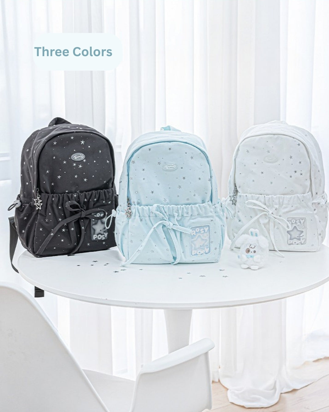 Star Accent Lightweight Daypack for School & Commute