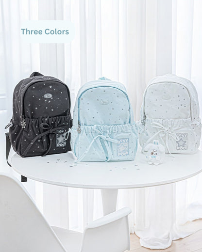 Star Accent Lightweight Daypack for School & Commute