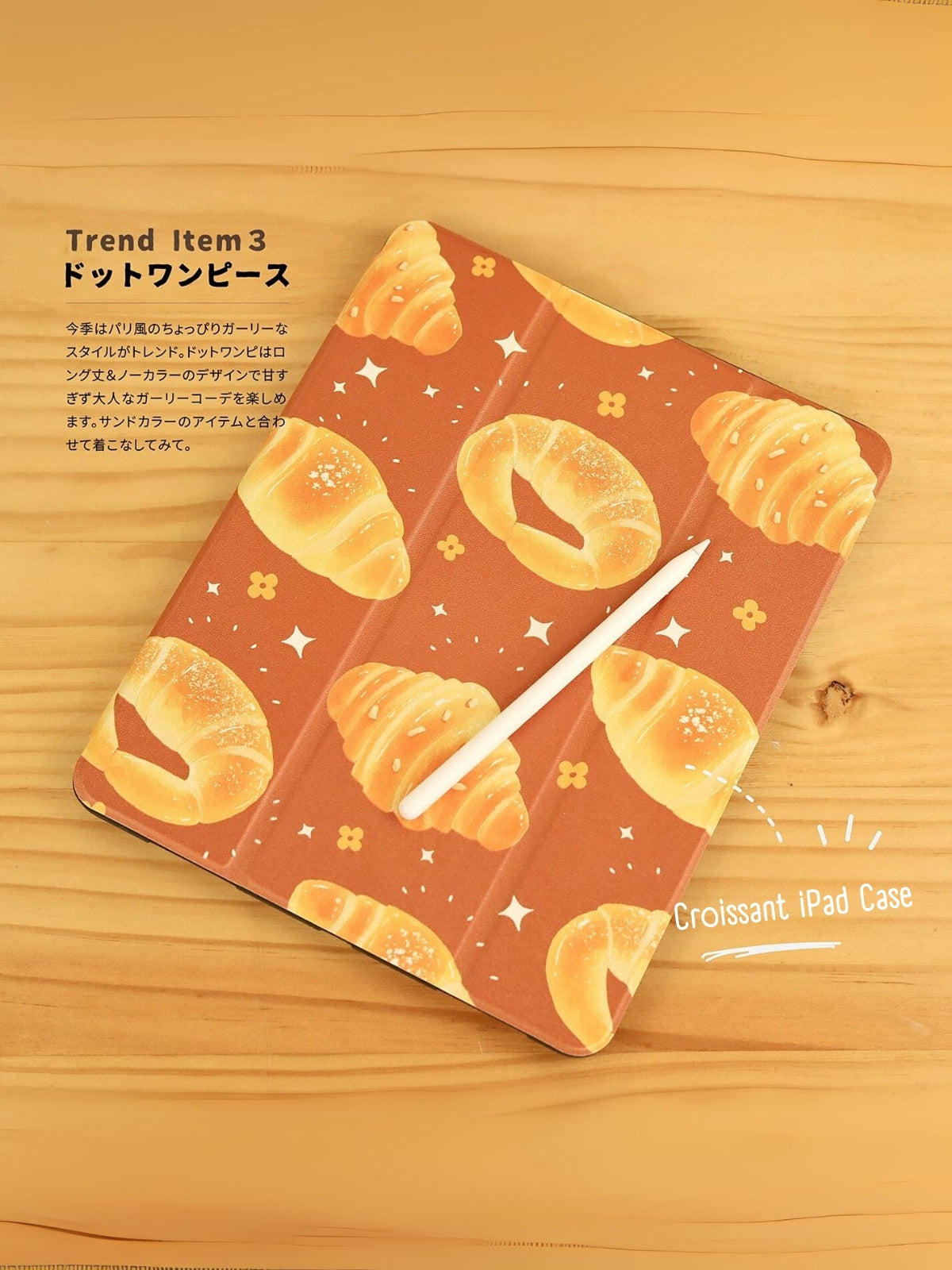 Toast/Croissant iPad Case