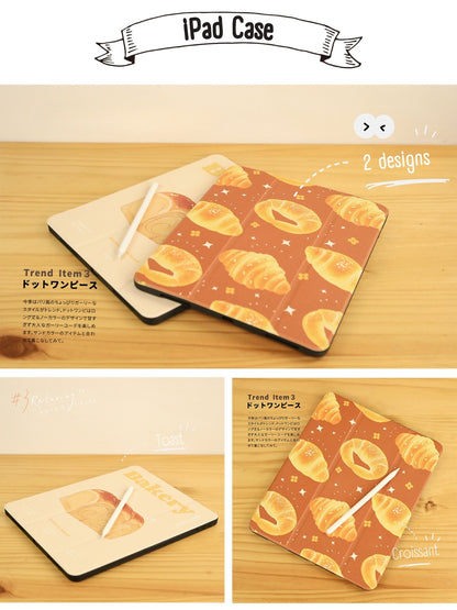 Toast/Croissant iPad Case