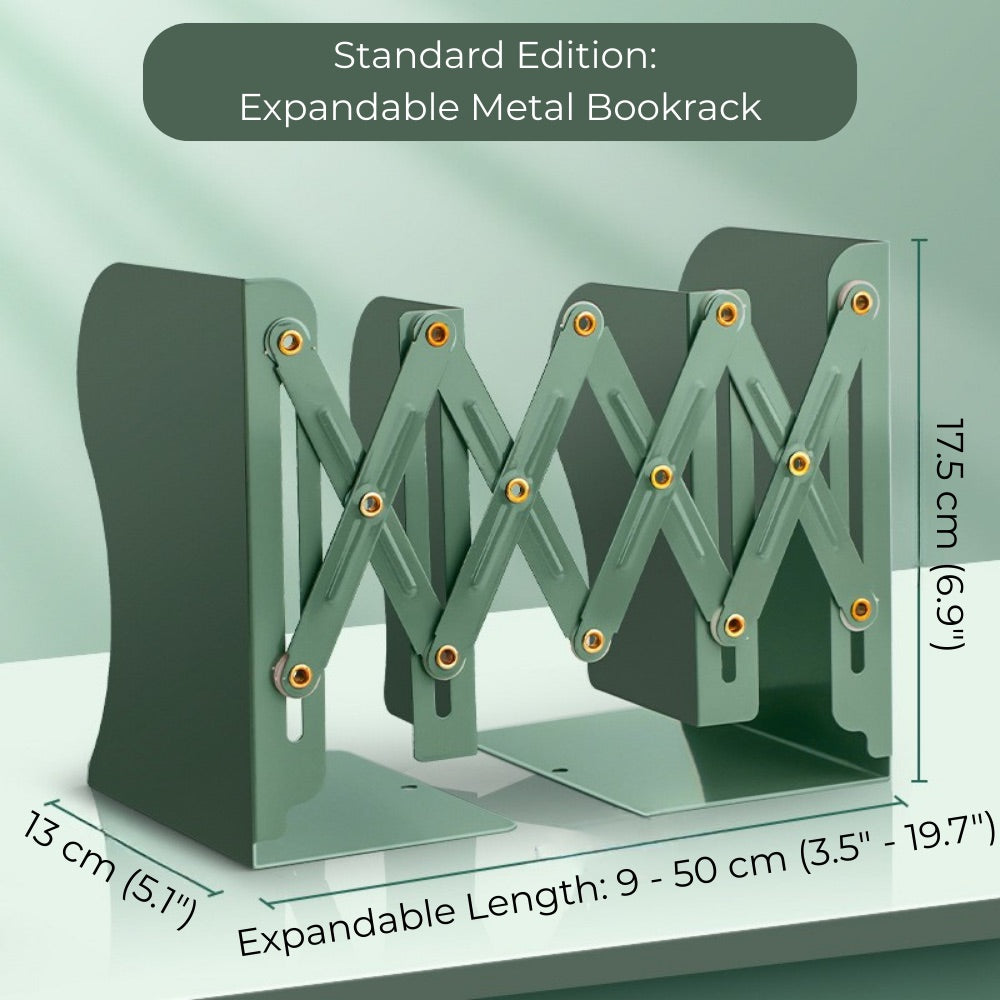 Ultimate Heavy-Duty Metal Expandable Bookrack