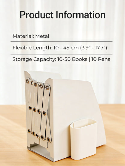 Ultimate Heavy-Duty Metal Expandable Bookrack