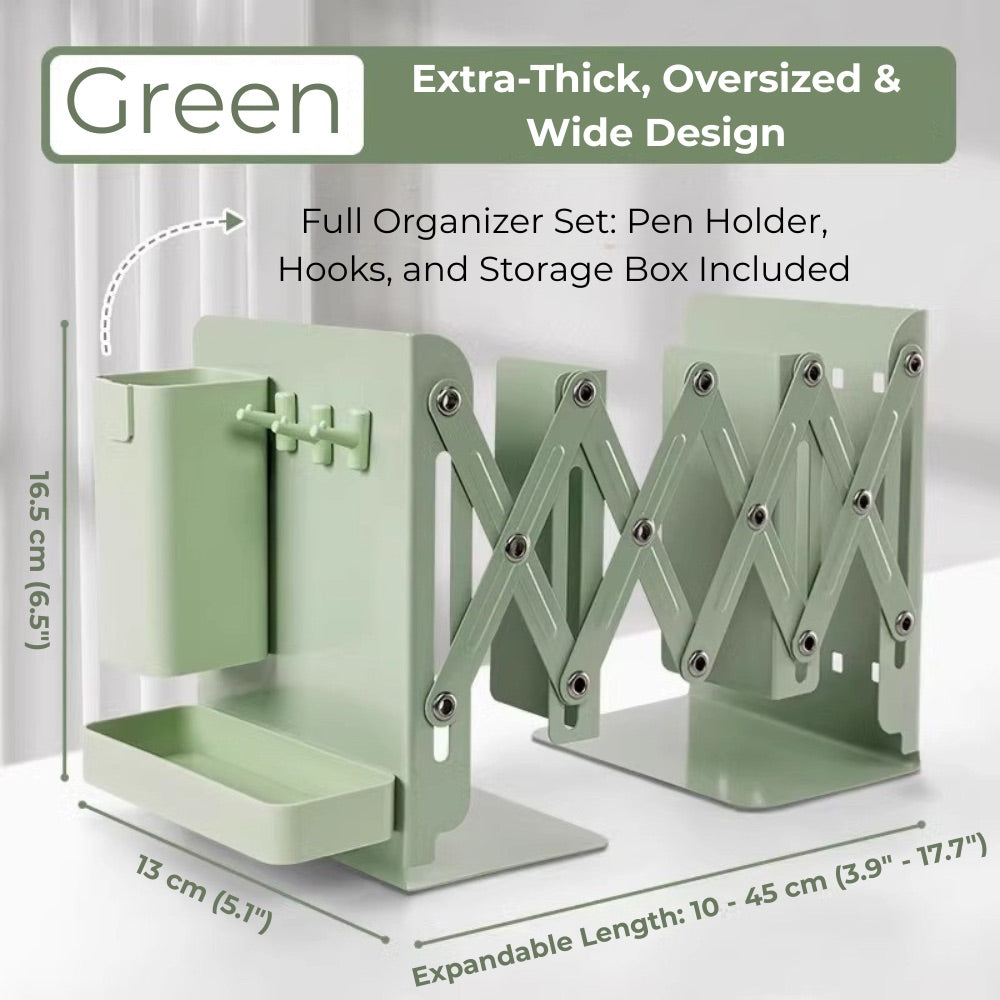 Ultimate Heavy-Duty Metal Expandable Bookrack