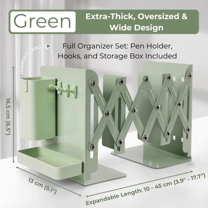 Ultimate Heavy-Duty Metal Expandable Bookrack