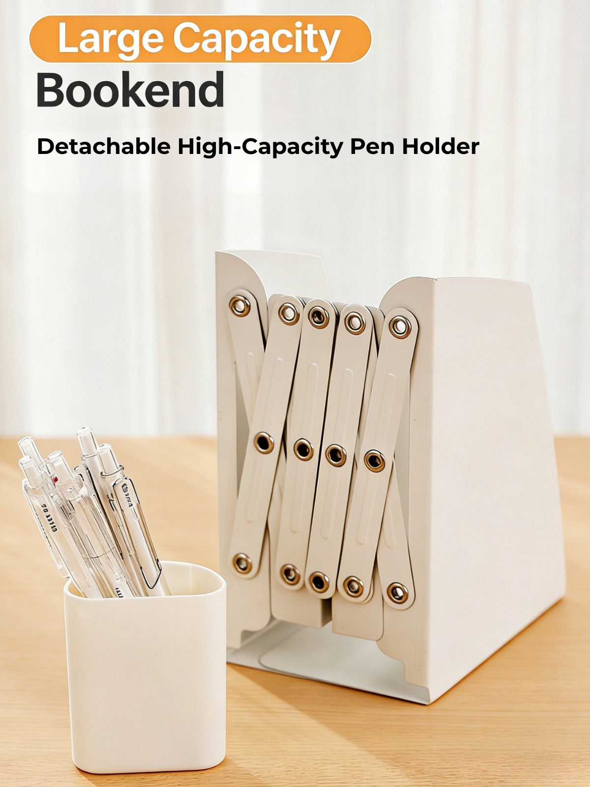 Ultimate Heavy-Duty Metal Expandable Bookrack