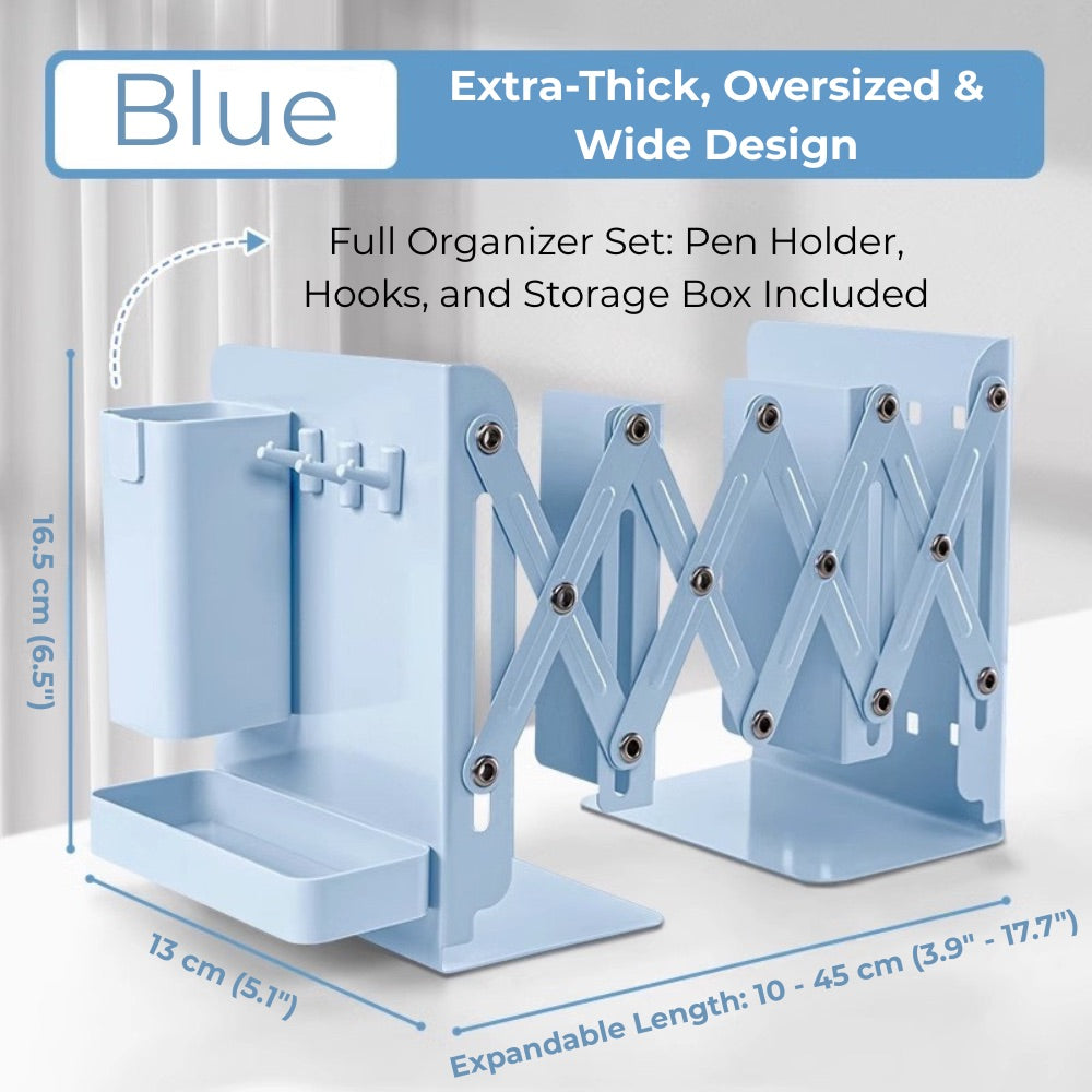 Ultimate Heavy-Duty Metal Expandable Bookrack