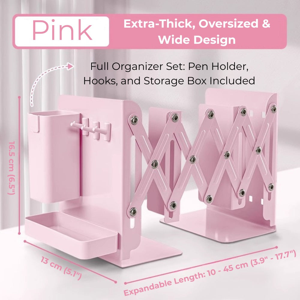 Ultimate Heavy-Duty Metal Expandable Bookrack