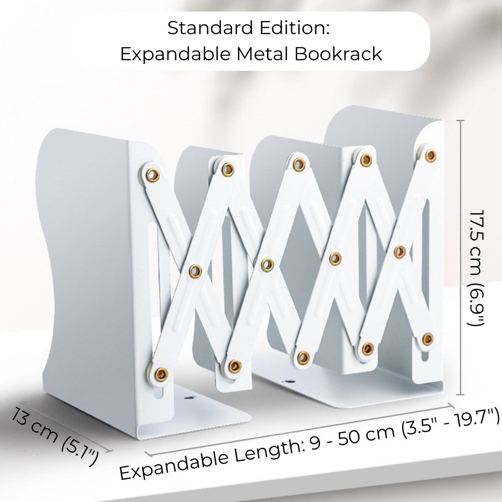 Ultimate Heavy-Duty Metal Expandable Bookrack